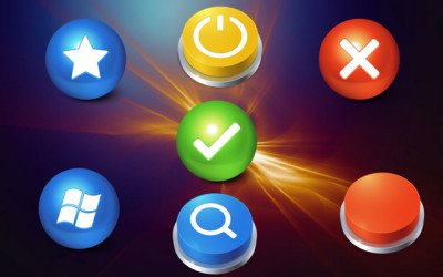 Előre legyártott gombok