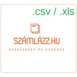 Szamlazz.hu-ba betölthető rendelés import .xlsx generálás