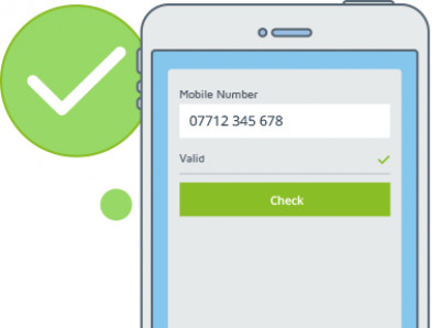 Kosárban telefonszám maszkolás /validálás